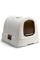 Curver WC kočka kryté domek Rattan 39x39x51cm