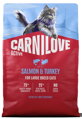 Carnilove Cat Active Dry Salmon&Turkey Adult LB