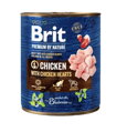Brit Premium Dog by Nature konz Chicken&Hearts 400g