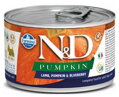 N&D DOG PUMPKIN Adult Lamb & Blueberry Mini 140g