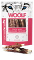 WOOLF pochoutka Duck and Rawhide Twister 100g