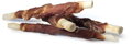 WOOLF pochoutka Duck and Rawhide Twister 100g