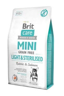 Brit Care Dog Mini Grain Free Light & Sterilised 