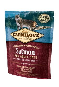 Carnilove Cat Salmon for Adult Sensitiv & LH 