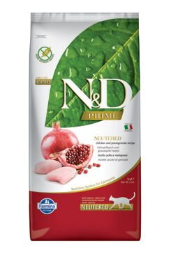 N&D PRIME CAT Neutered Chicken&Pomegranate 