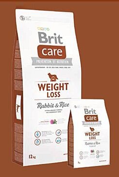 Brit Care Dog Weight Loss Rabbit & Rice 