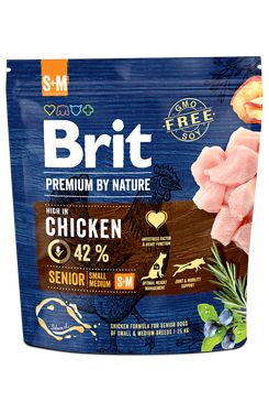 Brit Premium Dog by Nature Senior S+M