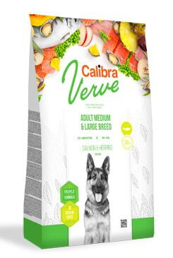 Calibra Dog Verve GF Adult M&L Salmon&Herring