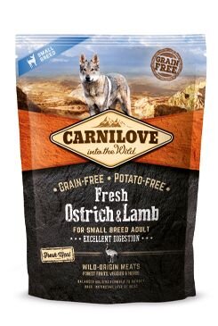 Carnilove Dog Fresh Ostrich&Lamb for Small Breed