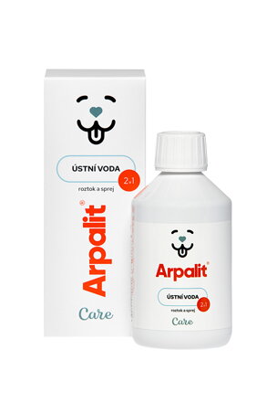 Arpalit Care ústní voda 2v1, roztok a sprej 250ml
