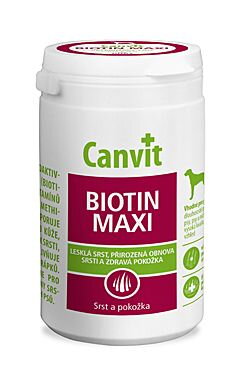 Canvit Biotin Maxi pro psy ochucený