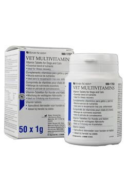 Vet multivitamins 50tbl Henry Schein