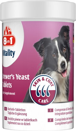 Vitality Brewer's Yeast 8in1 for Dogs 260tbl