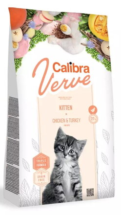 Calibra Cat Verve GF Kitten Chicken&Turkey