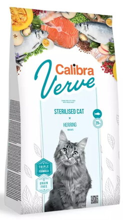 Calibra Cat Verve GF Sterilised Herring