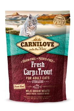 Carnilove Cat Fresh Carp & Trout Sterilised Adult