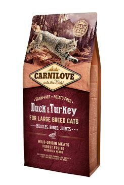 Carnilove Cat LB Duck&Turkey Muscles, Bones, Joints