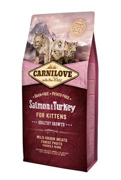 Carnilove Cat Salmon & Turkey for Kittens HG 