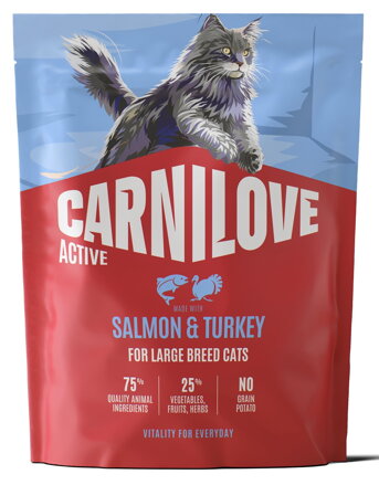 Carnilove Cat Active Dry Salmon&Turkey Adult LB