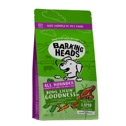 BARKING HEADS All Hounder Bowl Lickin Good Lamb