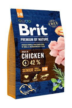 Brit Premium Dog by Nature Senior S+M