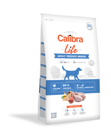 Calibra Dog Life Adult Medium Breed – chicken