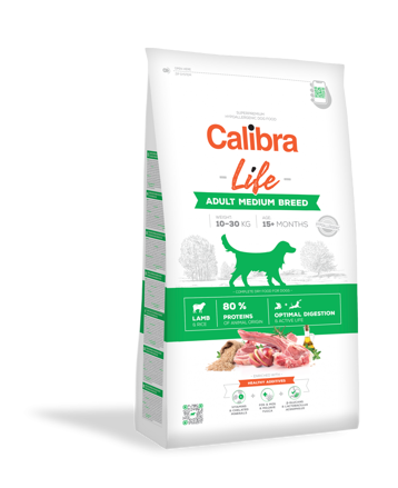 Calibra Dog Life Adult Medium Breed – lamb