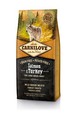 Carnilove Dog Salmon & Turkey for LB Adult 