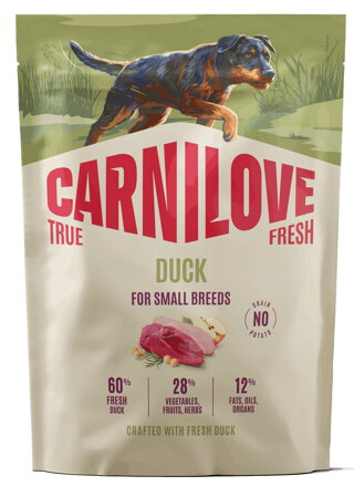 Carnilove Dog True Fresh Dry Duck Adult SB