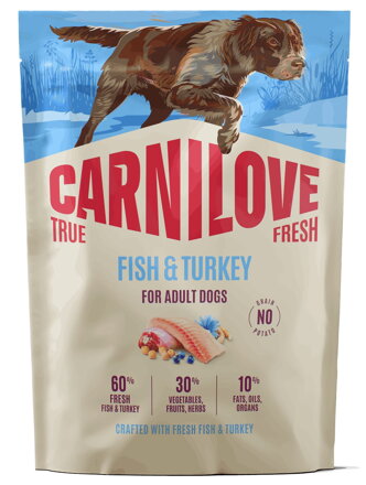 Carnilove Dog True Fresh Dry Fish&Turkey Adult AB