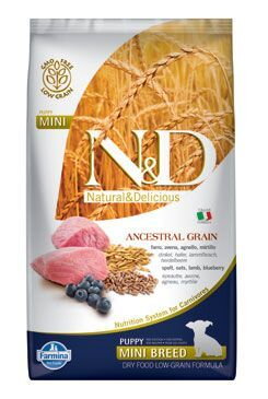 N&D LG DOG Puppy Mini Lamb & Blueberry 