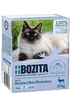 Bozita Cat kousky v omáčce se sobem Tetrapak