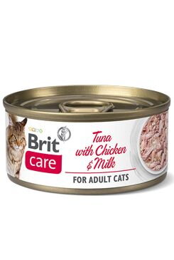 Brit Care Cat konz Fillets Chicken&Milk 70g