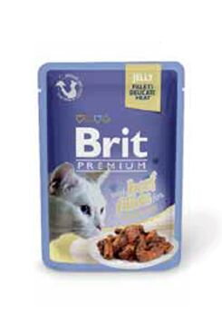 Brit Premium Cat D Fillets in Jelly with Beef