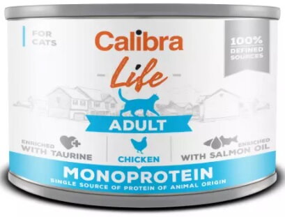 Calibra Cat Life  konz.Adult Chicken 200g