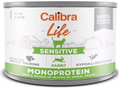 Calibra Cat Life  konz.Sensitive Rabbit 200g