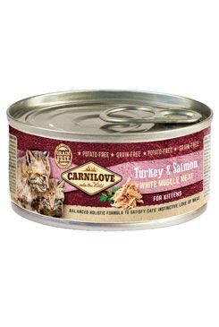 Carnilove White konz Mus Meat Turkey&Salmon Kitten