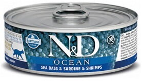 N&D CAT OCEAN Adult Tuna & Sardine & Shrimps 70g