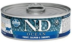 N&D CAT OCEAN Adult Tuna & Salmon 70g