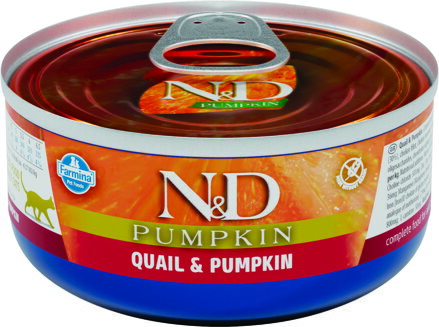 N&D CAT PUMPKIN Adult Quail & Pumpkin 70g