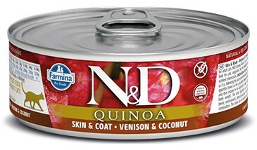 N&D CAT QUINOA Venison & Coconut 80g