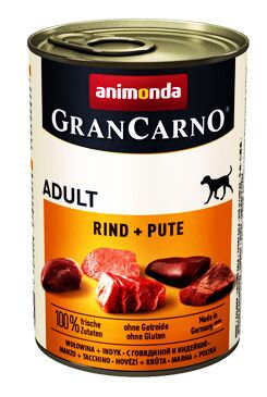 Animonda GRANCARNO konz. ADULT hovězí/ krůta