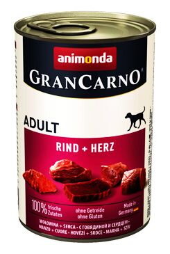 Animonda GRANCARNO konz. ADULT hovězí/srdce