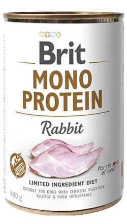 Brit Dog konz Mono Protein Rabbit 400g
