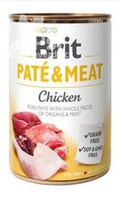 Brit Dog konz Paté & Meat Chicken 400g