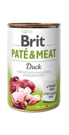 Brit Dog konz Paté & Meat Duck 400g