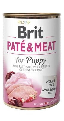 Brit Dog konz Paté & Meat Puppy 400g