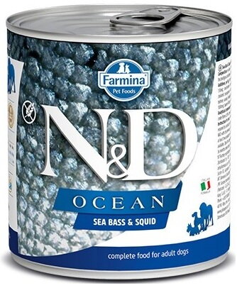 N&D DOG OCEAN Adult Codfish & Squid 285g