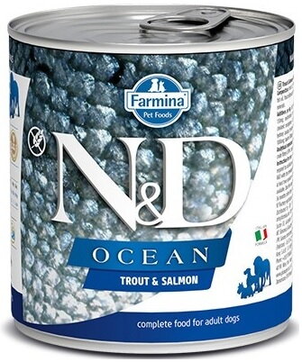 N&D DOG OCEAN Adult Trout & Salmon 285g