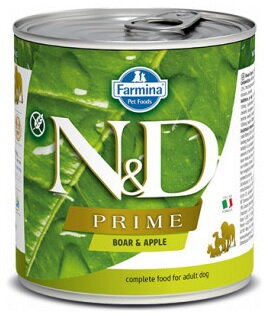 N&D DOG PRIME Adult Boar & Apple 285g